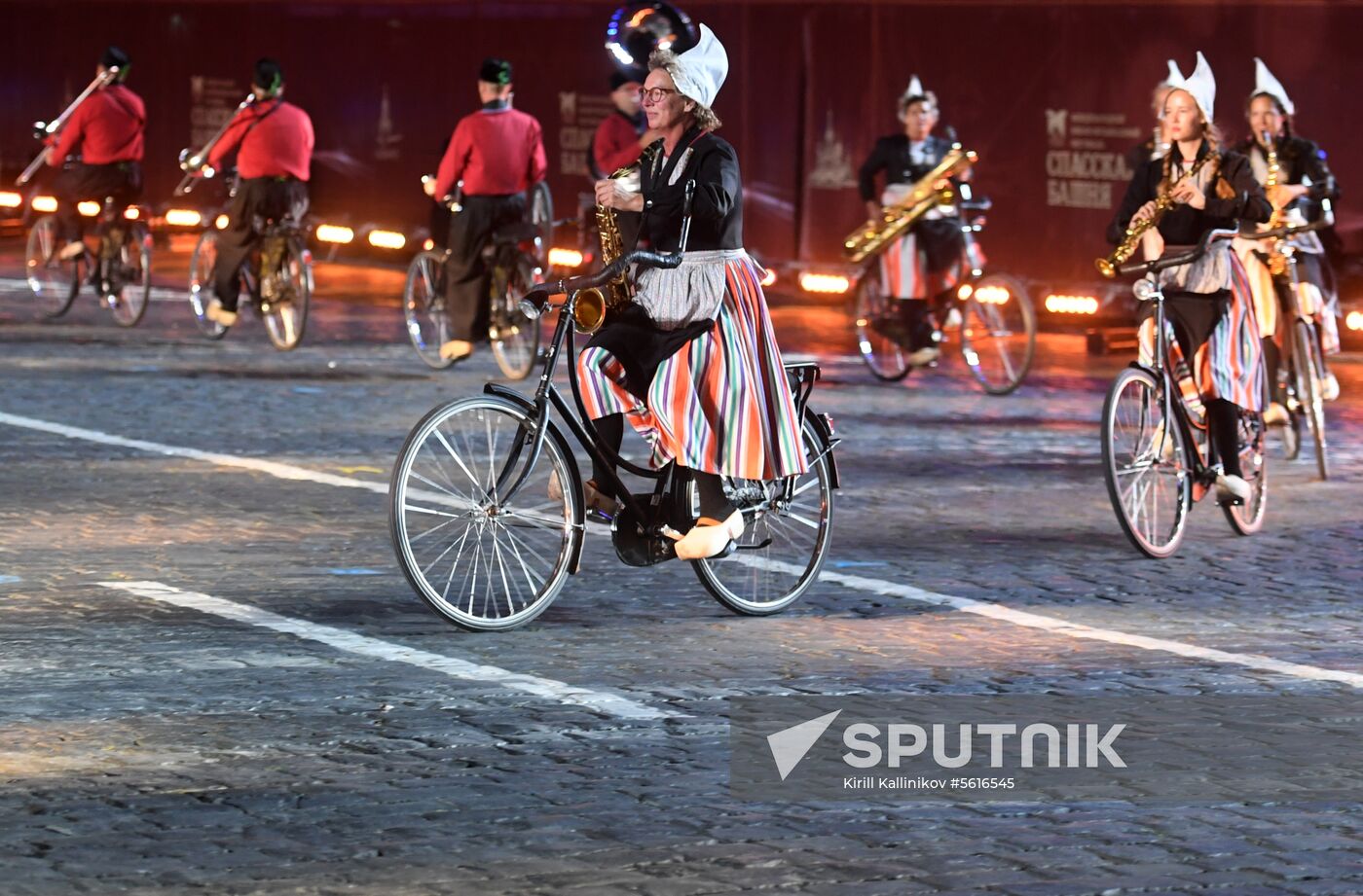 Opening ceremony of Spasskaya Tower military music festival