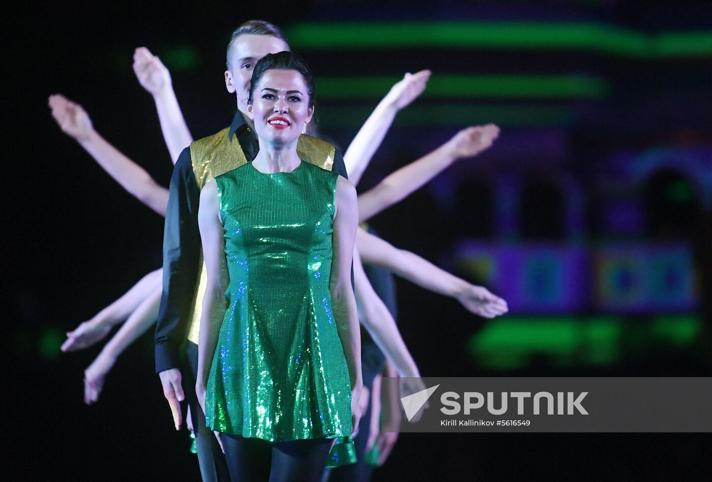 Opening ceremony of Spasskaya Tower military music festival