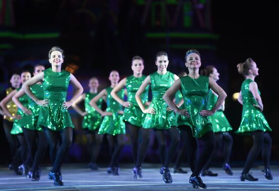 Opening ceremony of Spasskaya Tower military music festival