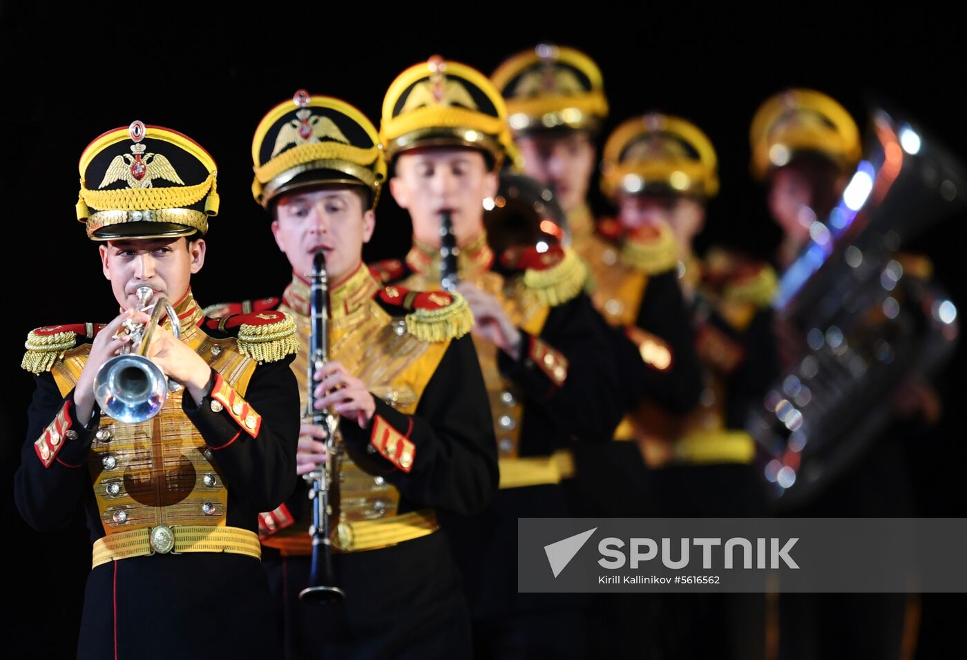 Opening ceremony of Spasskaya Tower military music festival