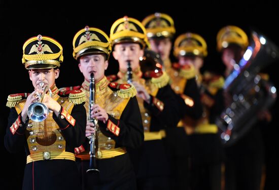 Opening ceremony of Spasskaya Tower military music festival