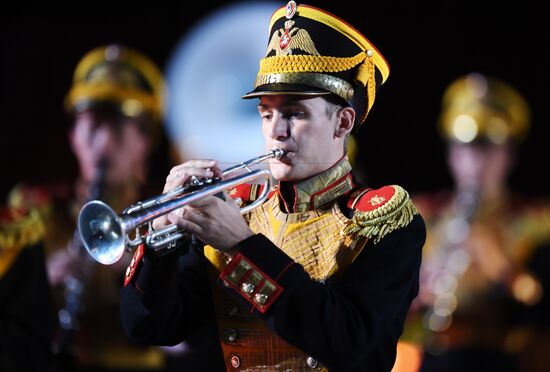 Opening ceremony of Spasskaya Tower military music festival