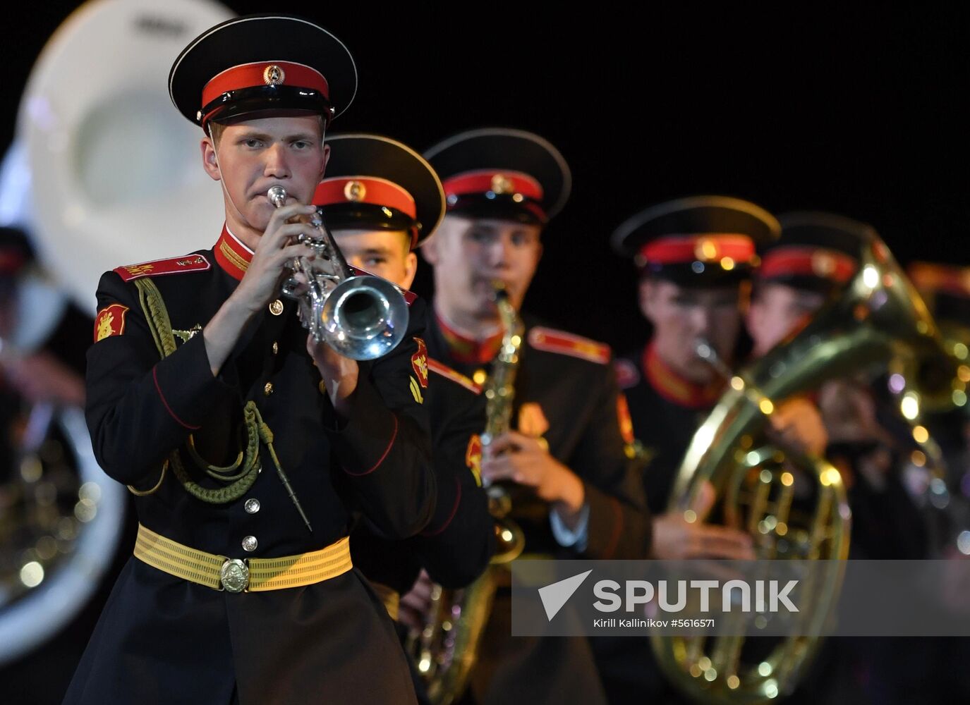 Opening ceremony of Spasskaya Tower military music festival