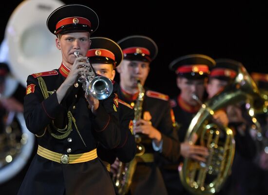Opening ceremony of Spasskaya Tower military music festival