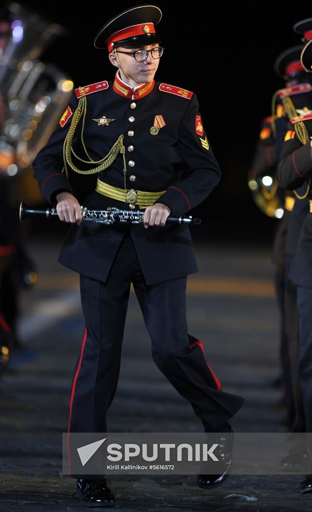 Opening ceremony of Spasskaya Tower military music festival