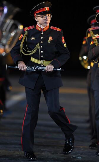 Opening ceremony of Spasskaya Tower military music festival