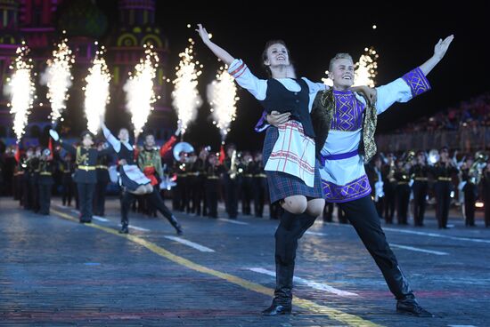 Opening ceremony of Spasskaya Tower military music festival