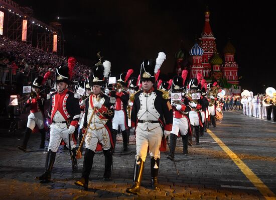 Opening ceremony of Spasskaya Tower military music festival