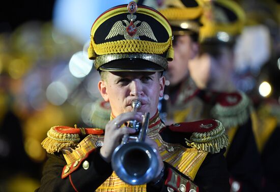 Opening ceremony of Spasskaya Tower military music festival
