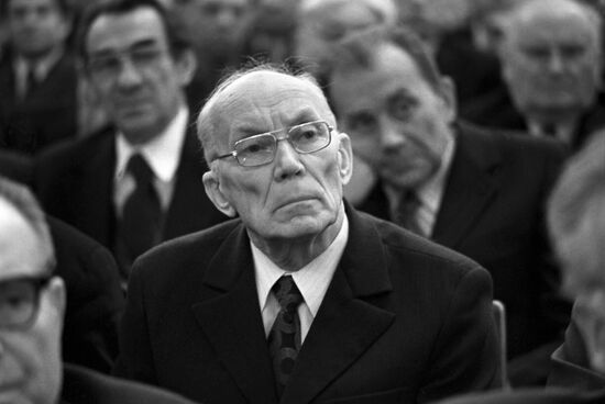 Meeting of USSR Academy of Sciences