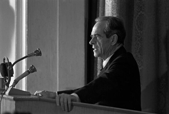 Meeting of USSR Academy of Sciences