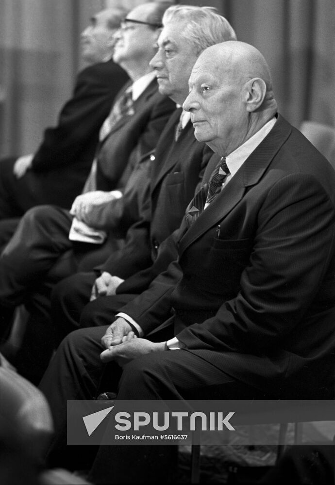 Meeting of USSR Academy of Sciences