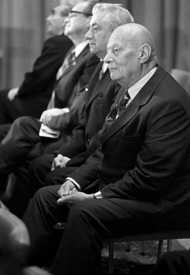 Meeting of USSR Academy of Sciences