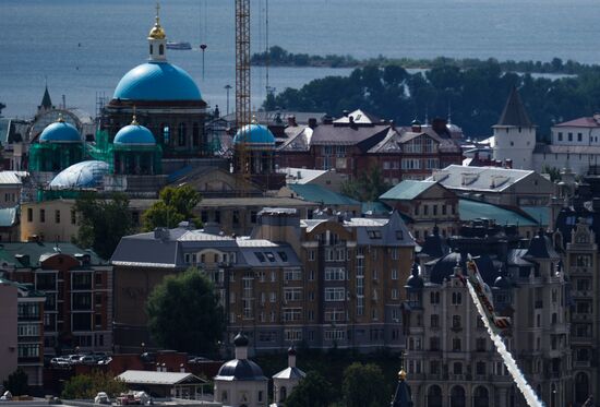 Red Bull Air Race in Kazan. Training session