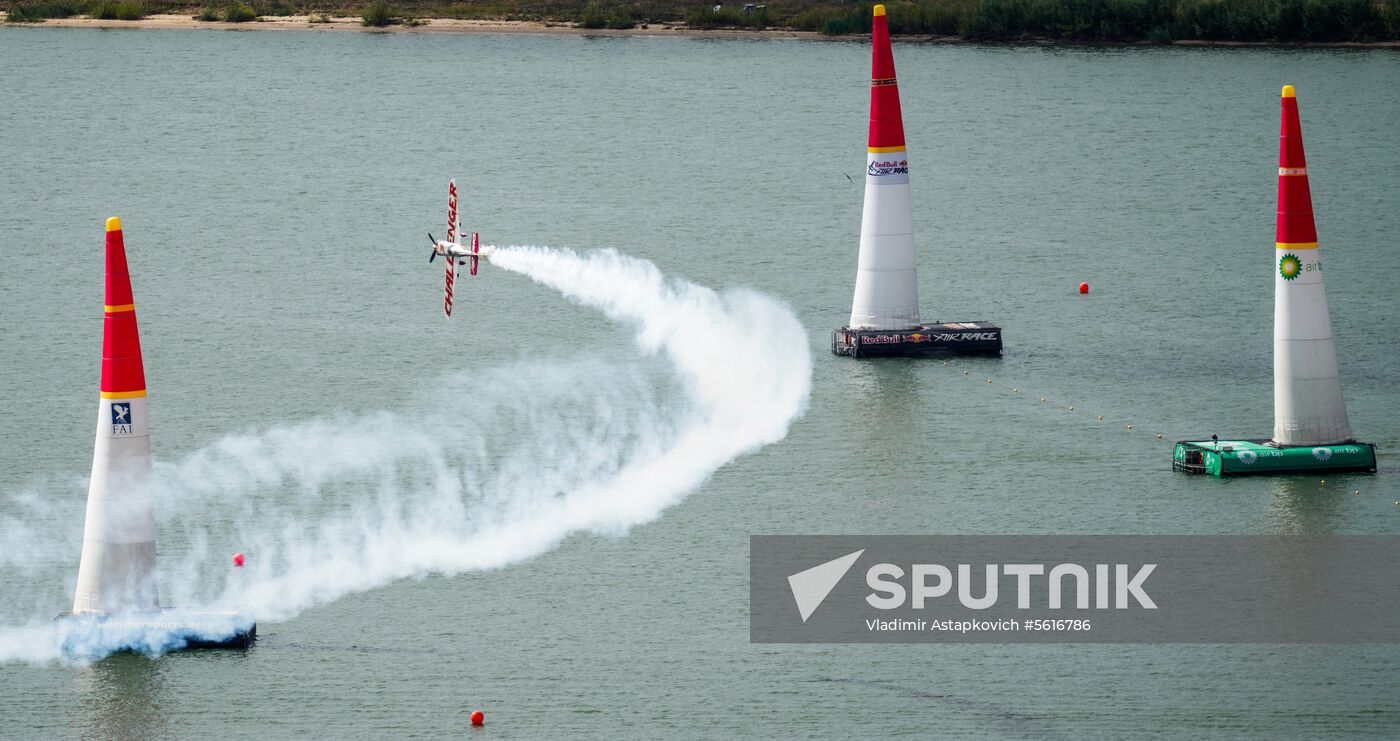 Red Bull Air Race in Kazan. Training session