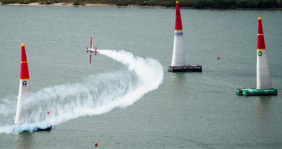 Red Bull Air Race in Kazan. Training session