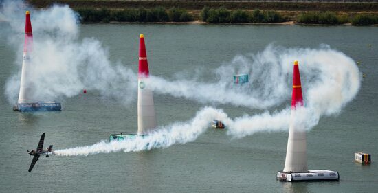 Red Bull Air Race in Kazan. Training session