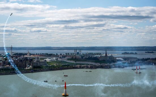 Red Bull Air Race in Kazan. Training session