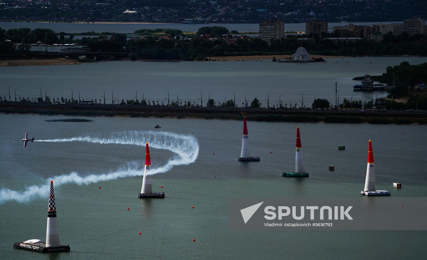 Red Bull Air Race in Kazan. Training session