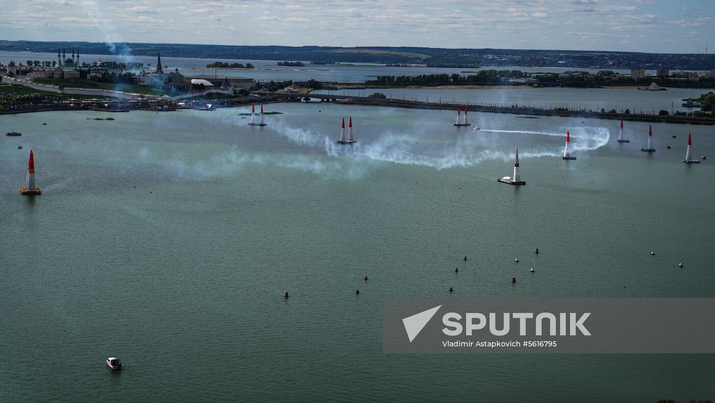Red Bull Air Race in Kazan. Training session