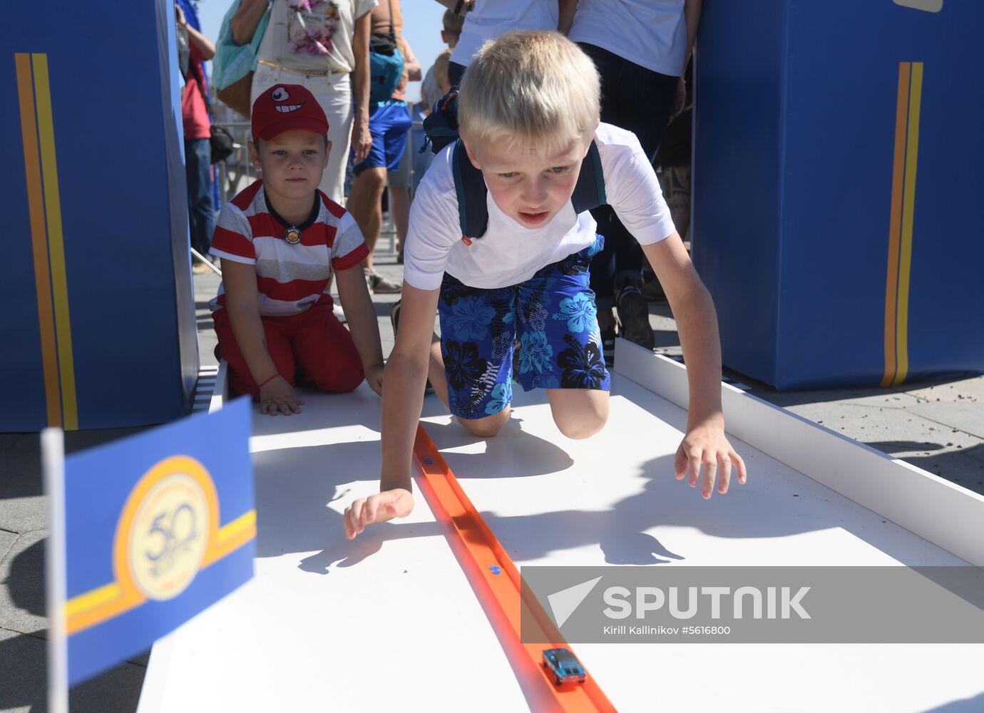 Hot Wheels sets Guinness World Record in Zaryadye Park