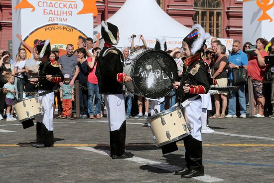 Spasskaya Tower for Kids project