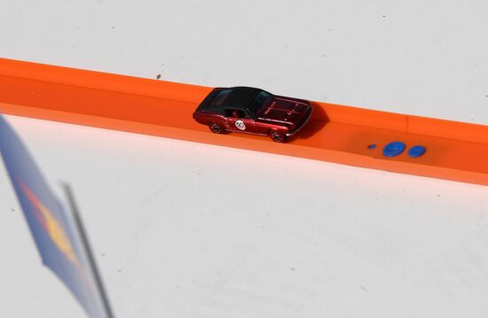 Hot Wheels sets Guinness World Record in Zaryadye Park