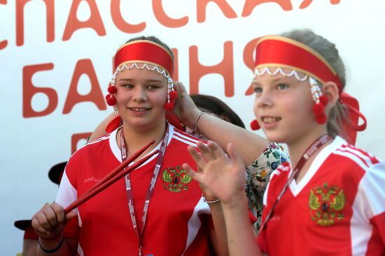 Spasskaya Tower for Kids project