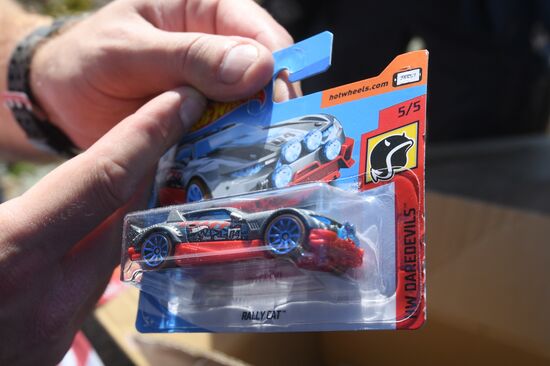 Hot Wheels sets Guinness World Record in Zaryadye Park