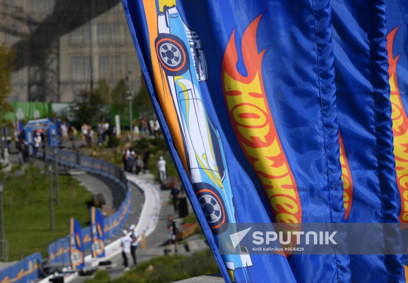 Hot Wheels sets Guinness World Record in Zaryadye Park