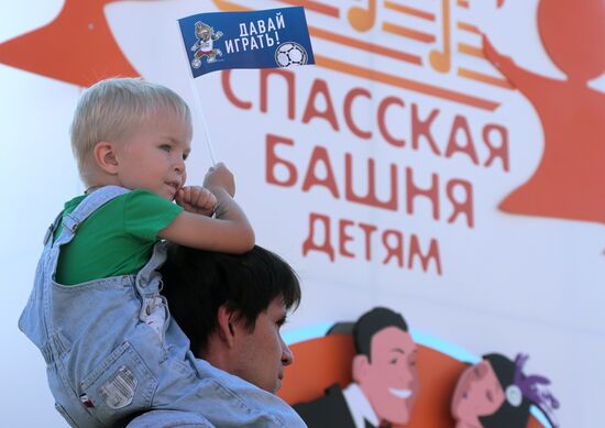 Spasskaya Tower for Kids project