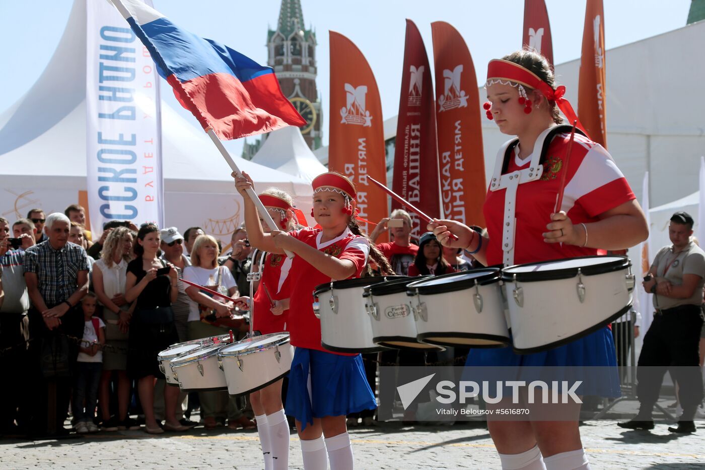 Spasskaya Tower for Kids project