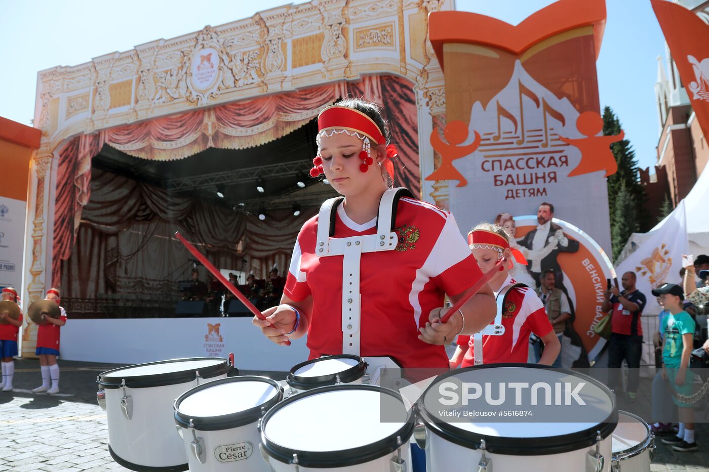 Spasskaya Tower for Kids project