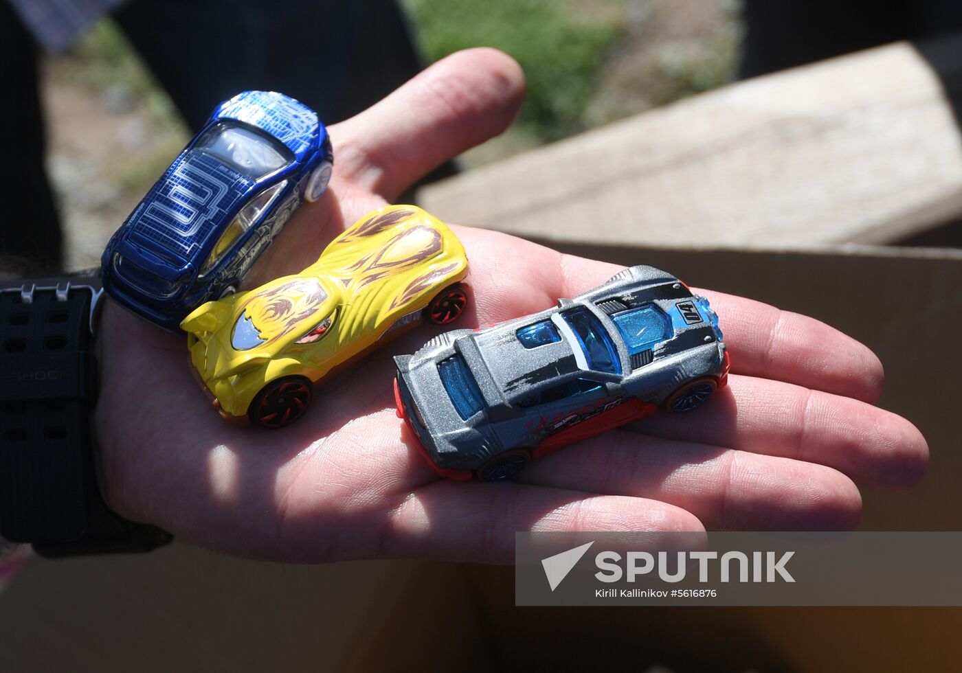 Hot Wheels sets Guinness World Record in Zaryadye Park
