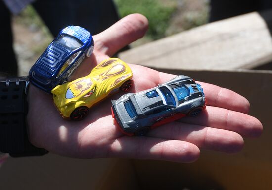 Hot Wheels sets Guinness World Record in Zaryadye Park