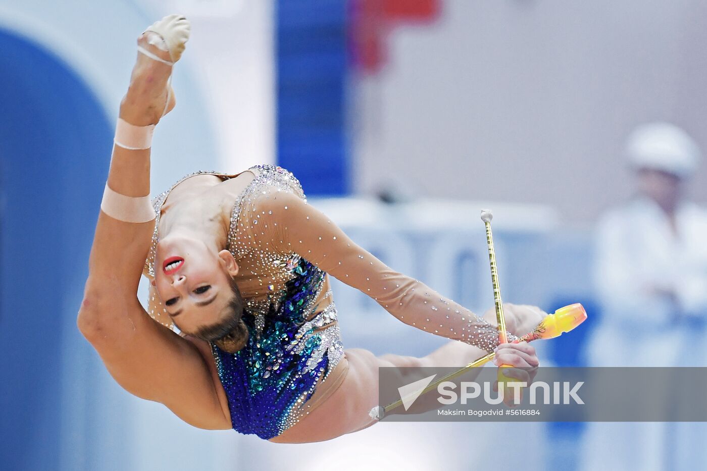 Rhythmic gymnastics. FIG World Challenge Cup 2018. Day two