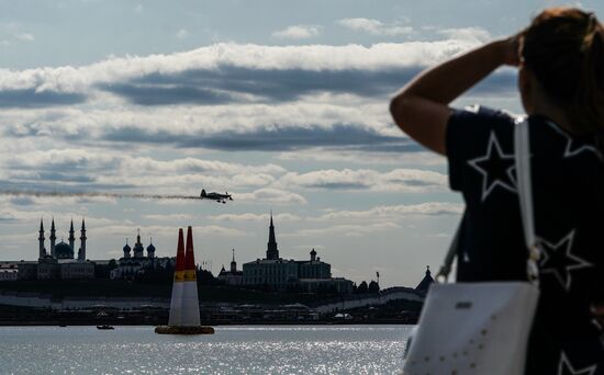 Red Bull Air Race in Kazan. Training session