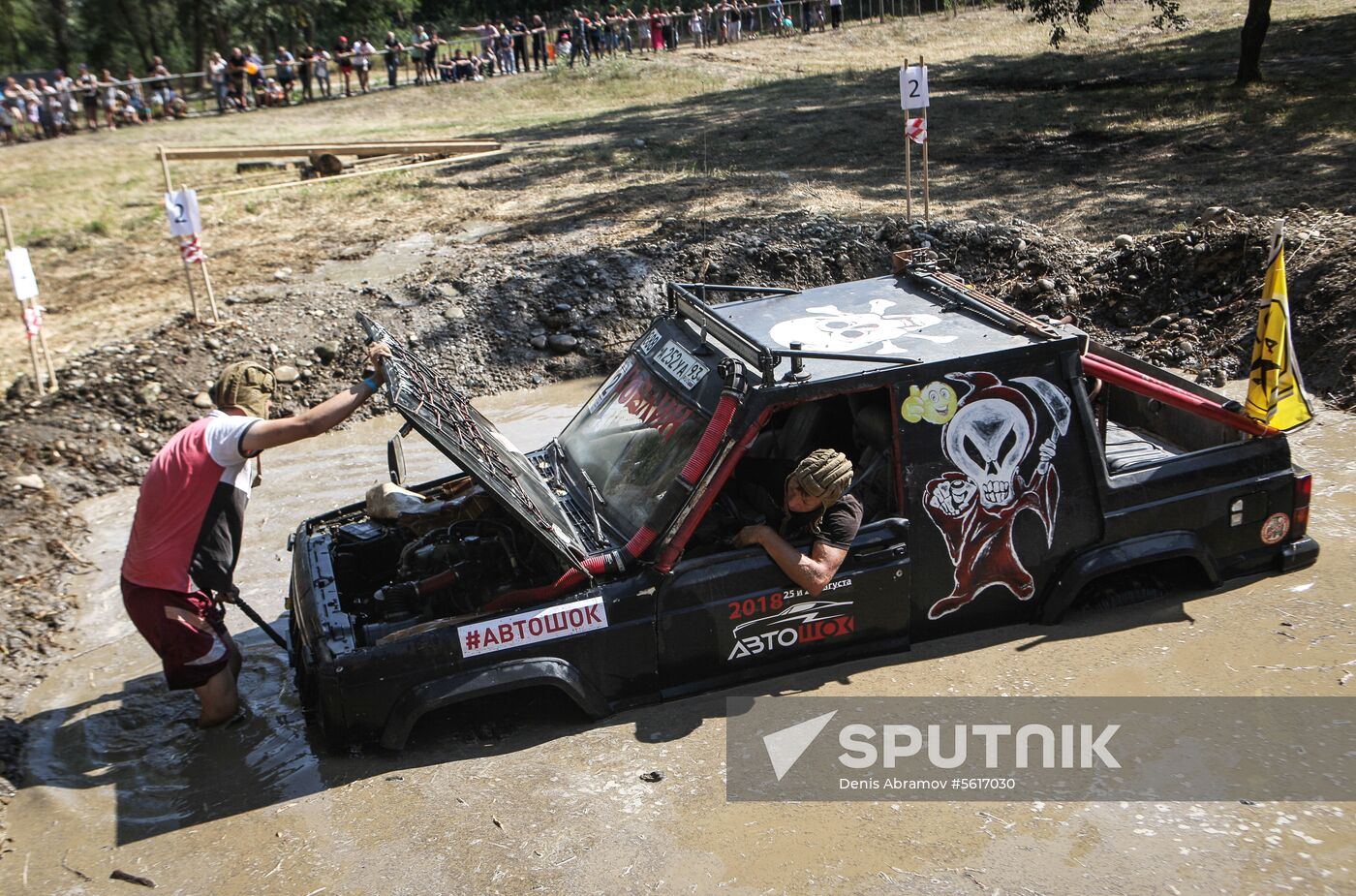 Auto Shock international car festival in Stavropol Territory