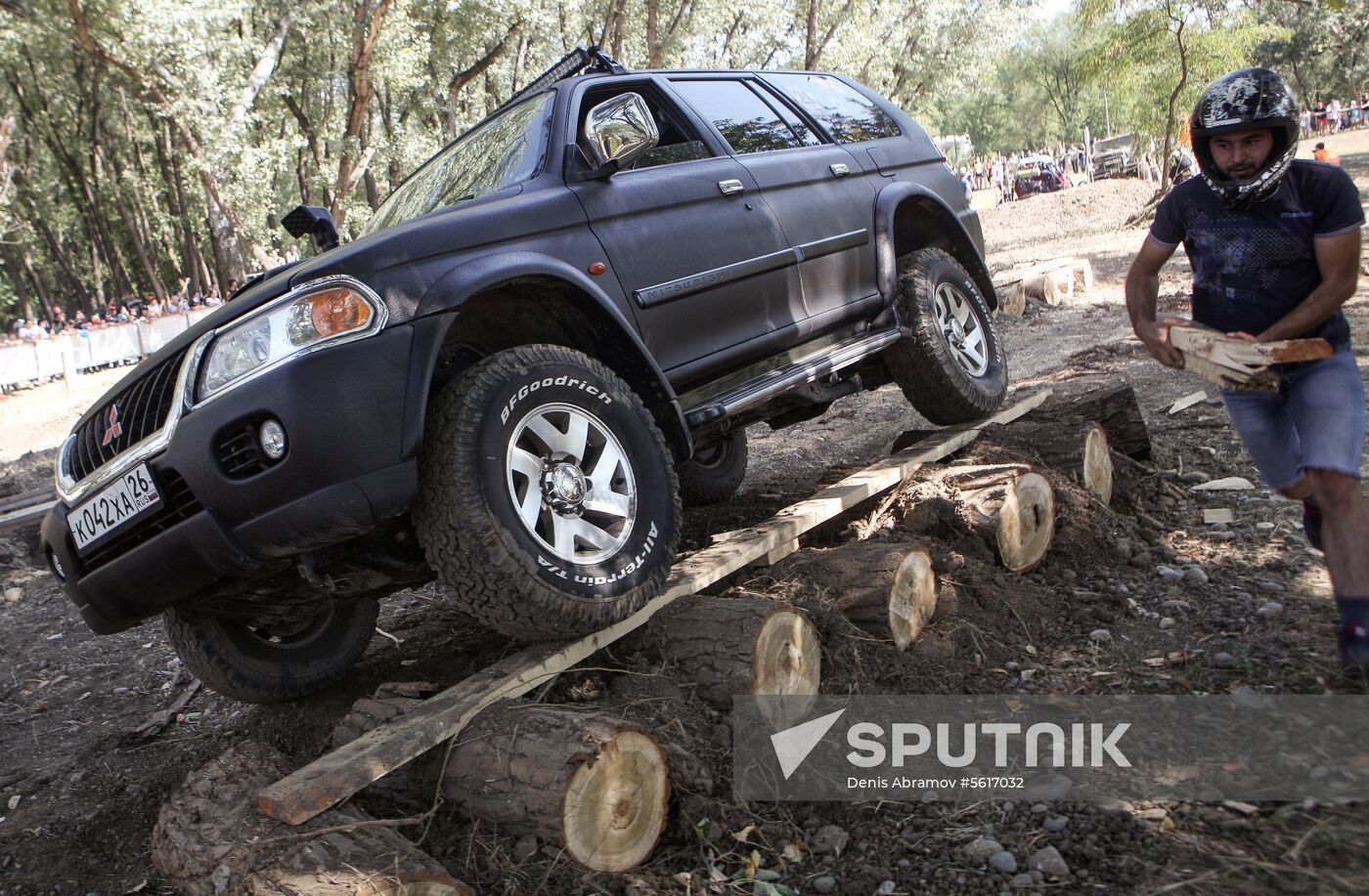 Auto Shock international car festival in Stavropol Territory