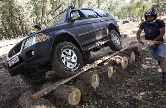 Auto Shock international car festival in Stavropol Territory