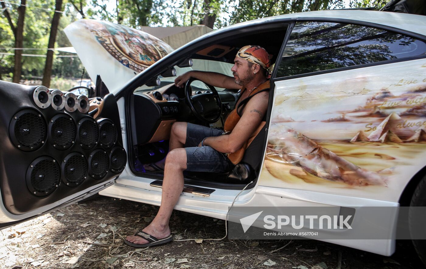 Auto Shock international car festival in Stavropol Territory