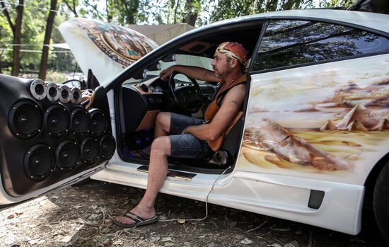 Auto Shock international car festival in Stavropol Territory