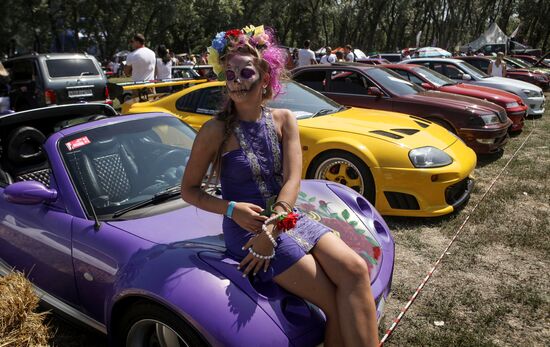 Auto Shock international car festival in Stavropol Territory