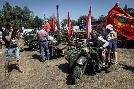 Auto Shock international car festival in Stavropol Territory