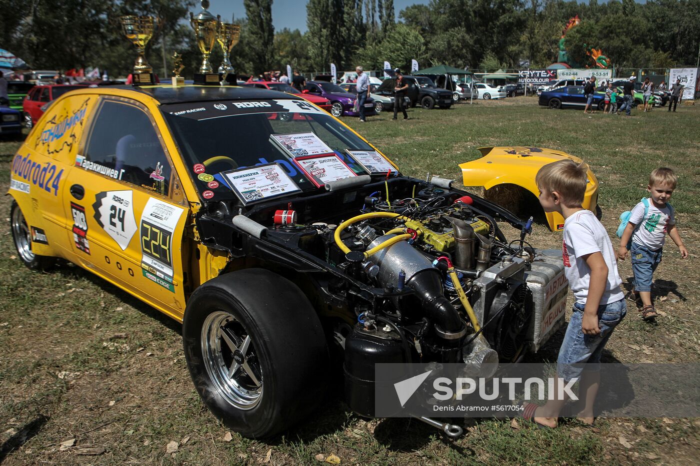 Auto Shock international car festival in Stavropol Territory