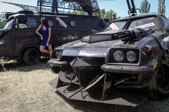 Auto Shock international car festival in Stavropol Territory