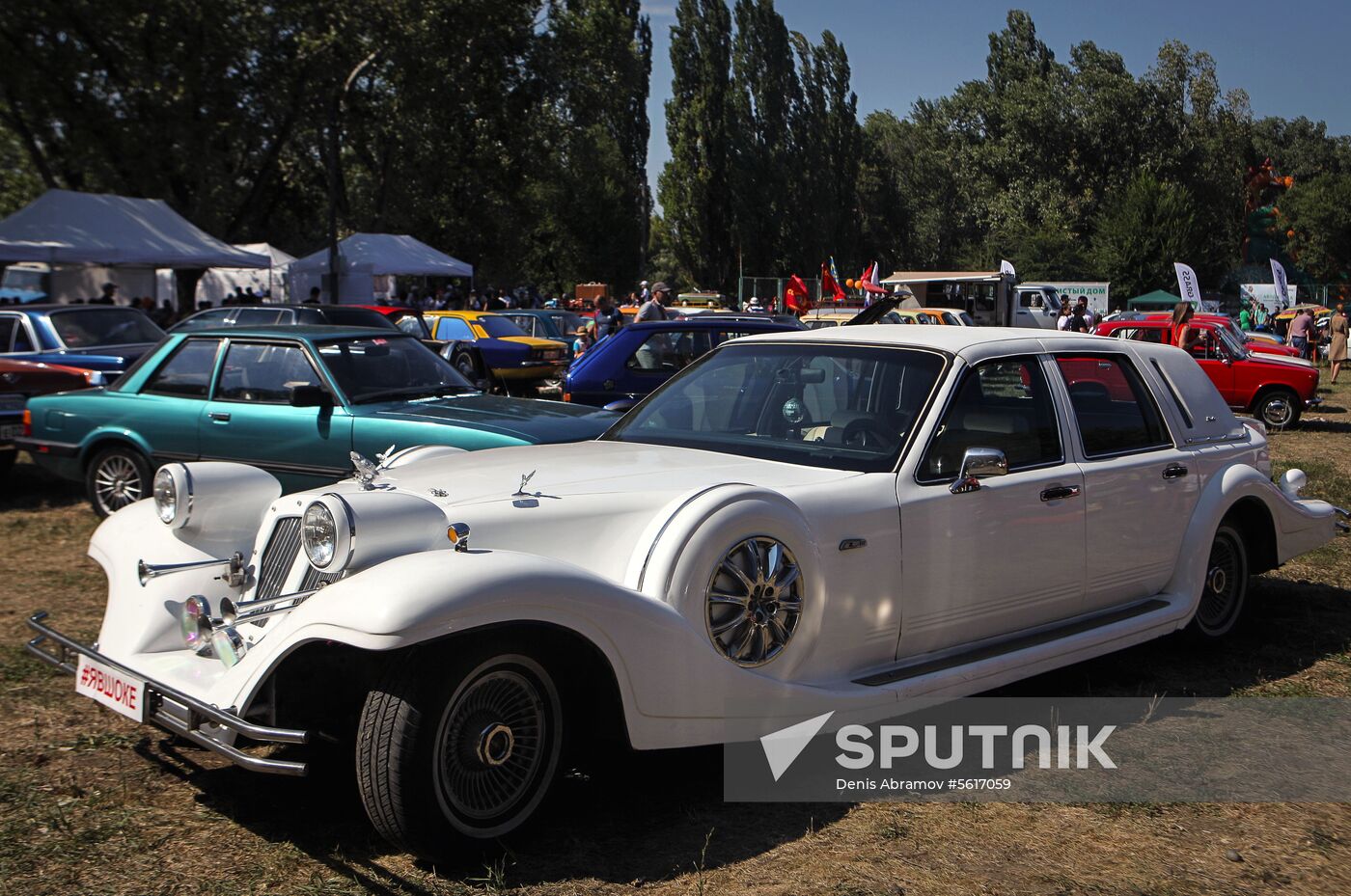 Auto Shock international car festival in Stavropol Territory