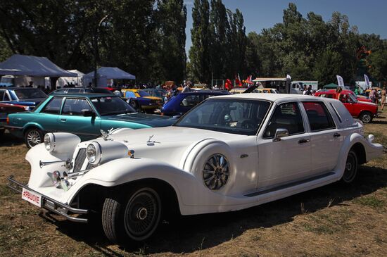 Auto Shock international car festival in Stavropol Territory