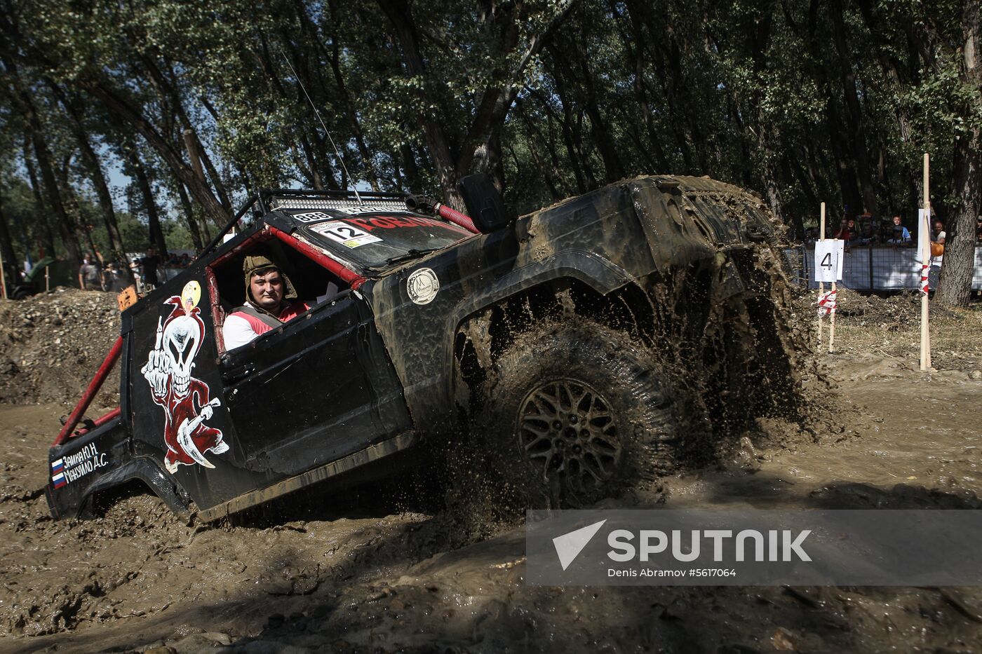 Auto Shock international car festival in Stavropol Territory