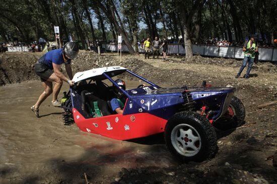 Auto Shock international car festival in Stavropol Territory